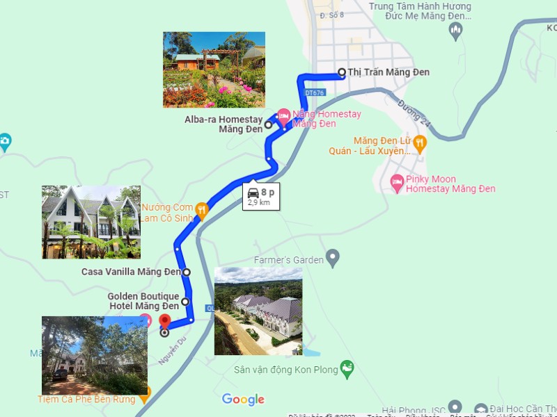 Các cung đường trekking phổ biến tại Măng Đen